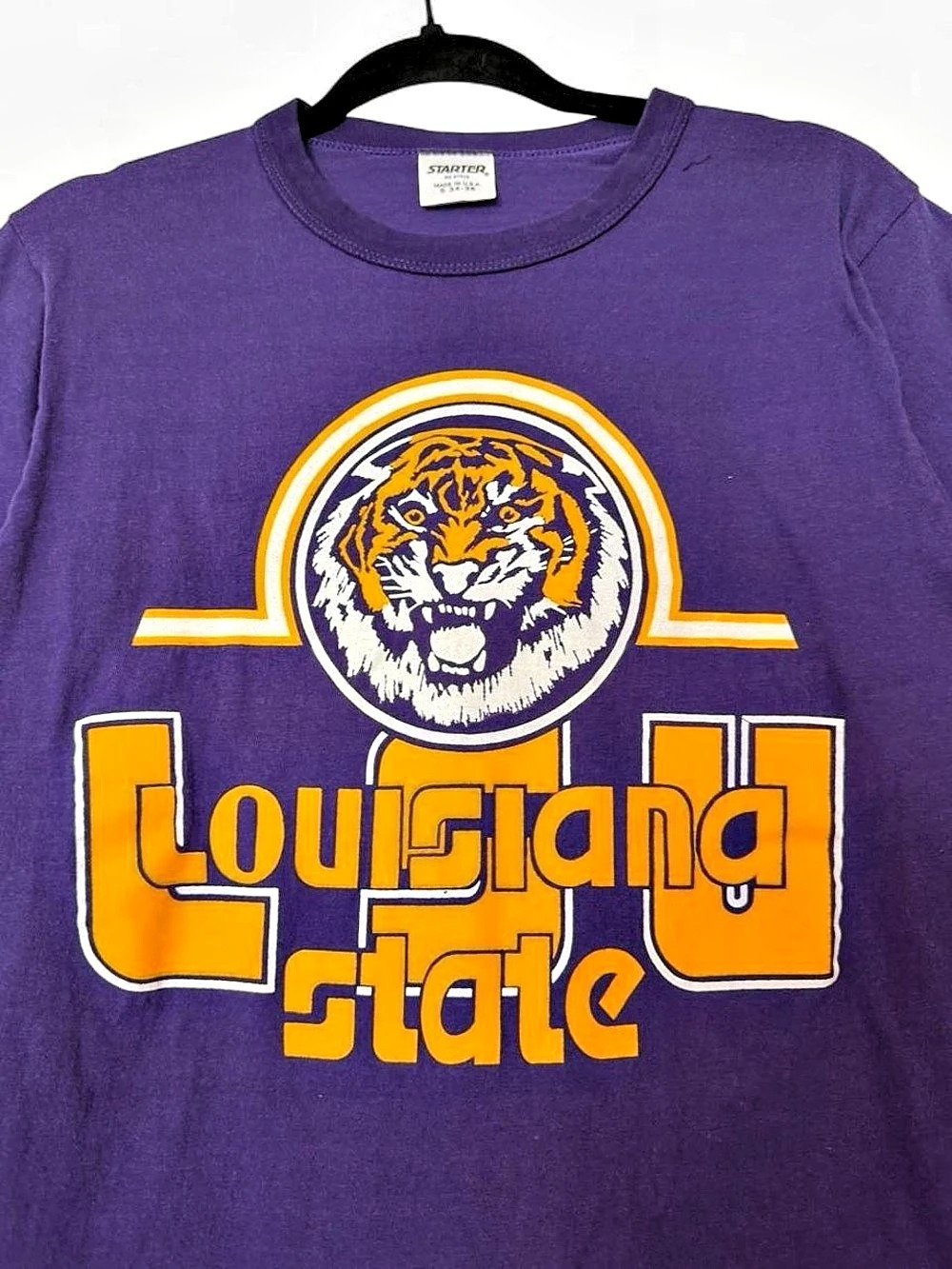 Vintage 80s 90s Louisiana State University LSU tigers single stitch t-shirt